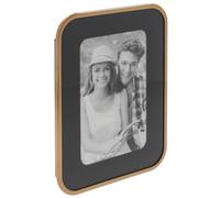 Shudehill Giftware Silver & Gold Curve Frames in Different Sizes, Shapes & Colours (Gold, Frame 4x6)