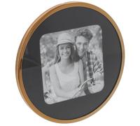 Shudehill Giftware Silver & Gold Curve Frames in Different Sizes, Shapes & Colours (Gold, Round 4x4)