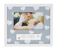 Shudehill Giftware Sparkle Art 6x4 Photo Frame - Engagement, Mr & Mrs Wedding, Christening, Baby Girl or Baby Boy Designs, Gift Idea (Mrs & Mrs)