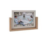 Shudehill Giftware Two Tone Pine Spin Frame 7 x 5