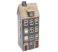 Shudehill Giftware Village Pottery Dormer, Cottage and Croft style Tealight Houses (Tall Four Story)