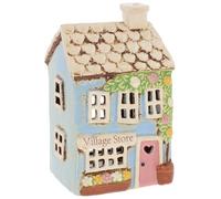 Shudehill Giftware Village Pottery Shops and Cafe Tealight Houses - Greengrocers, Tea Rooms, Florist & More (Village Store)