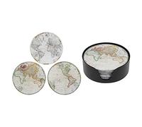 Shudehill Giftware World Map Coaster Set of 6