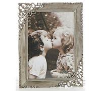 Shudehill Lace Rustic Steel Grey Picture Frame for 6" x 4" photograph