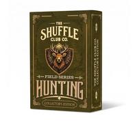 Shuffle Club Co Hunting Playing Cards - Big Game, Waterfowl & Upland Bird Illustrated Card Deck | Poker Size Cards for Hunters | Unique Gift for Deer Hunters, Duck Hunters & Outdoorsmen (Pack of 1)