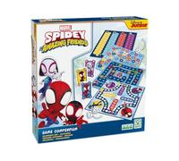 Shuffle Game Compendium - Disney Spidey and Friends. Board Game Collection for Boys and Girls from 5 Years