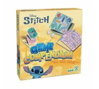 Shuffle Game Compendium - Disney Stitch | 4 Fun Board Games in 1 | Family Game Night for Kids Ages 5+ | Includes Boards, Dice & 36 Cards