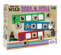 Shuffle Into The Wild Seek & Spell, Learn To Spell With Our Wild Animals, Suitable For Ages 4+