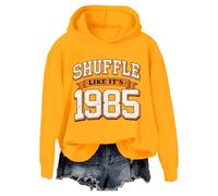 Shuffle Like It's 1985 Sweatshirt Shuffle Like It's 1985 Shirt Yellow