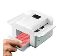 Shuffle Machine - Quiet Electric operations, Automatic Card Mixing, Smooth Motor System, Wide Compact Tabletop Design | Party Games, Office Breaks, Home Entertainment, Family Gatherings