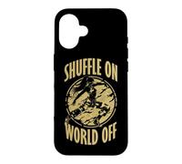 Shuffle On World Off Unique Dancer Motif Case for iPhone 16