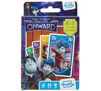 Shuffle Onward Card Games For Kids - 4 in 1 Snap, Pairs, Happy Families and Action Game, Great Gift For Kids Aged 6+