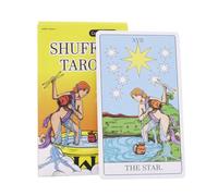 Shuffle Oracle Tarot Deck, 81-Card Portable Psychological Divination Set for Intuitive Readings, Mental Clarity, Self-Discovery, Spiritual Card Game for Insightful Practice, English Fortune Cards