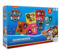 Shuffle Paw Patrol Number Learning Game | 28 Fun Dominoes | Make a Match with the Paw Patrol Team | Great Gift For Kids Aged 3+,Blue