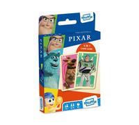Shuffle Pixar Card Games For Kids - 4 in 1 Snap, Pairs, Happy Families & Action Game, Great Gift For Kids Aged 4+