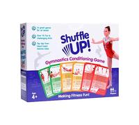 Shuffle Up Gymnastics Games - Family Games Age 4+ with 70+ Fun & Active Fitness Workout Cards for Kids, Gymnastics Equipment for Kids, Gymnastics Gifts for Girls & Boys