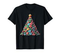 Shuffle Up the Holidays Poker Christmas Tree Vibes T-Shirt