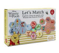 Shuffle Winnie the Pooh Let's Match! Explore, Learn & Match, Plastic Free, Suitable for Ages 3+