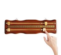 Shuffleboard Dashboard - Shuffleboard Score Keeper, Reusable Pool Score Keeper | Shuffleboard with Clear Numbers, Snook Game Score Board
