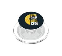 Shuffleboard Player Shuffle On PopSockets PopGrip for MagSafe