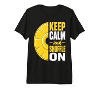 Shuffleboard Player Shuffle On Premium T-Shirt