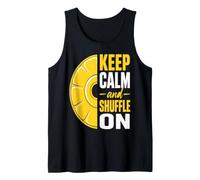 Shuffleboard Player Shuffle On Tank Top