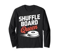 Shuffleboard Queen Cute Women's Long Sleeve T-Shirt