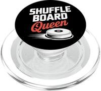 Shuffleboard Queen Cute Women's PopSockets PopGrip for MagSafe