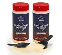 Shuffleboard Sand Wax,Medium Speed Shuffleboard Sand Powder with Mini Brush Set