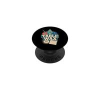 Shuffleboard Table Wax League Retro PopSockets Adhesive PopGrip