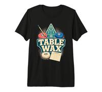 Shuffleboard Table Wax League Retro Premium T-Shirt