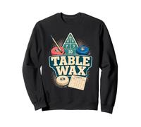 Shuffleboard Table Wax League Retro Sweatshirt