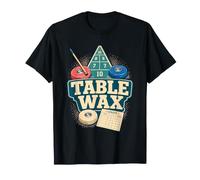 Shuffleboard Table Wax League Retro T-Shirt