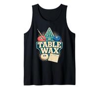 Shuffleboard Table Wax League Retro Tank Top