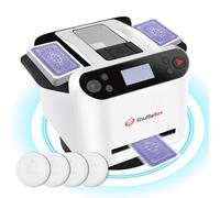 ShuffleBox G1 Pro Automatic Card Shuffler and Dealer 2-in-1, Ultra Quiet, Rechargeable, Works with UNO, Taco Cat Goat Cheese Pizza, Five Crowns, Monopoly Deal, Bicycle and Maverick Cards (White)
