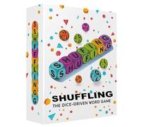 Shuffling The Dice-Driven Word Game, Scrambled Dice Word Game, Fast-Paced Adult Party Set, Crossword Dice Games, Travel-Friendly Board Games Set, for Family Fun (1 pcs)