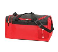 Shugon Cannes Sports Overnight Holdall Duffle Bag (33 Litres) Pack of 2 in Red Shugon Red One Size
