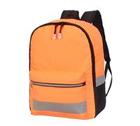 Shugon Gatwick Hi-Vis Backpack, Hi Vis Orange, O/S. SH1340