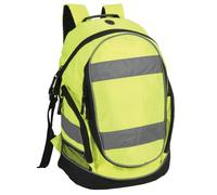 Shugon Hi-Viz Rucksack Two Side Mesh Pockets Backpack