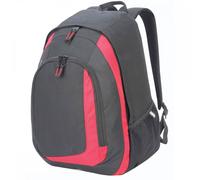 Shugon SH7241 Shugon Geneva Backpack Black/Red Colour: Black/Red One Size