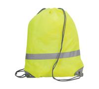 Shugon Stafford Drawstring Tote Bag Colour=Hi-Vis Yellow Size=O/S