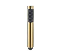 SHUGUANG Handheld Shower Head Brass High Pressure Water Saving Luxury Spa Grade Rainfall Hand Held Shower Head for Bathroom Accessory, Bathtub and Spa, G1/2'' Connect,E Titanium gold
