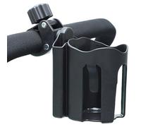 shuhauk Handlebar Cup Holder - Wheel Chair Cup Holder Attachment - Fits 1.96-3.14in Diameters Non-Slip Bracket for Cycling Commuting Travel Hospital Beds Workplace Desk Trips Bedside