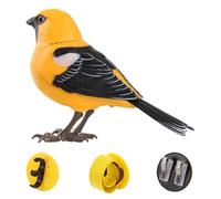 shuhauk Toy Bird | Toddler Bird Toy,Electronic Pet Cute Desktop Realistic for Talking Interaction Toddler Outdoor Travel Waiting Room
