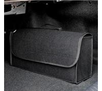 SHUHUAKUAJING 1 Pack Car Boot Organiser Fit for Renault Captur II SUV 2024-2026, Storage Box Felt Heavy Duty Auto Trunk Organiser Bag,Black
