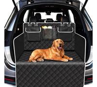 SHUHUAKUAJING Dog Boot Liner for Hyundai Santa Fe 2024-2026, Heavy Duty Waterproof Cargo Protector Mat Non-Slip Durable Scratch Proof with Side Flaps