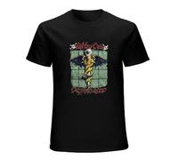SHUI TI DU Motley-Crue Unisex T Shirt - Dr Feelgood Album Cover Graphic Tee Black XL