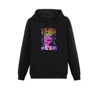 SHUI TI DU Sweatshirt hoodie Tame Impala V2 Psycho Rock Unisex Adult size Black L