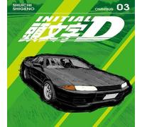 Shuichi Shigeno Initial D Omnibus 3 (Vol. 5-6) Paperback Book Shuichi Shigeno Multicolor