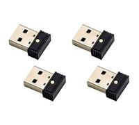 Shuimitao 6Pcs USB Mouse Jiggler, Undetectable Automatic Computer Mouse Mover Jiggler, Keeps Computer Awake, Simulates Mouse Movement